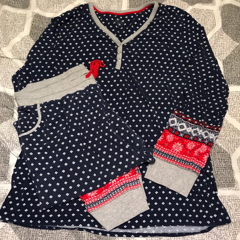 Lightweight Thermal Pajama Set